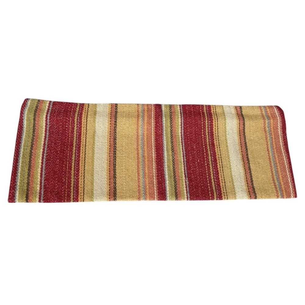 Pottery Barn SERAPE STRIPE Lumbar Wool 14" x 36"  Pillow Cover Southwest Boho‎